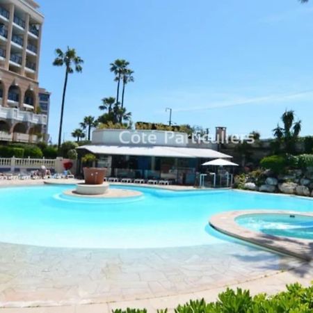 Appartement rdc en résidence avec piscine Cannes Esterno foto