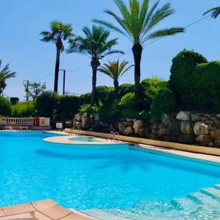 Appartement rdc en résidence avec piscine Cannes Esterno foto