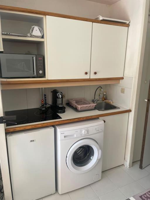 Appartement rdc en résidence avec piscine Cannes Esterno foto